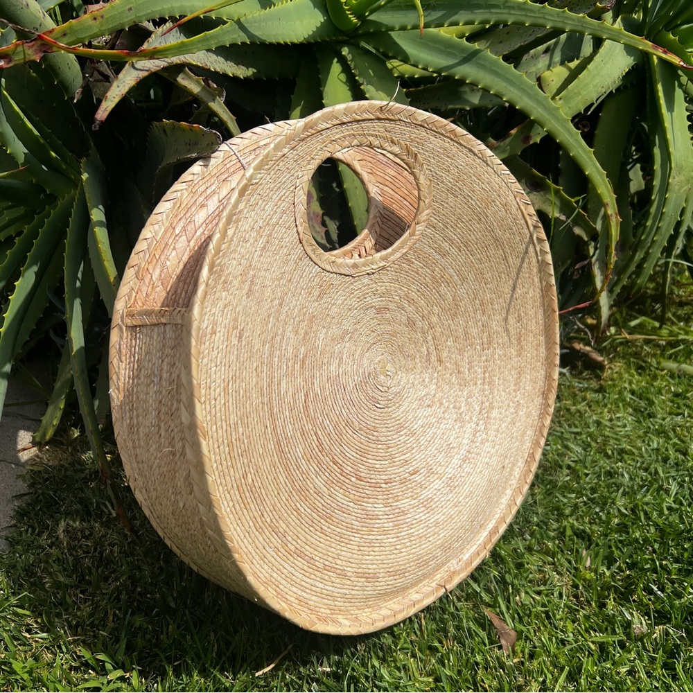 Sun Straw Tote Bag